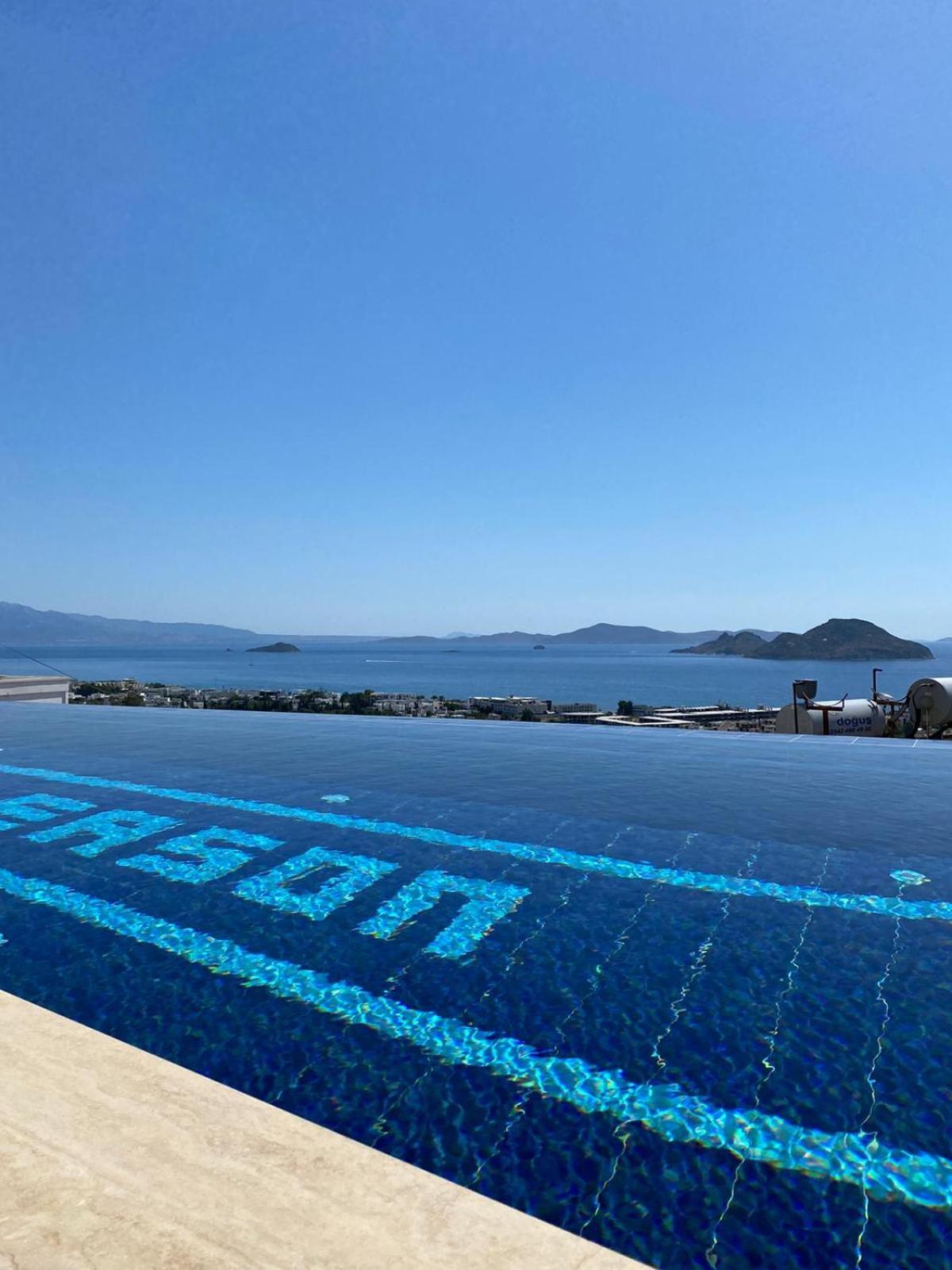 Bodrum Eason Villa & House 350M2 Full Sea View With Private Infinity Pool エクステリア 写真