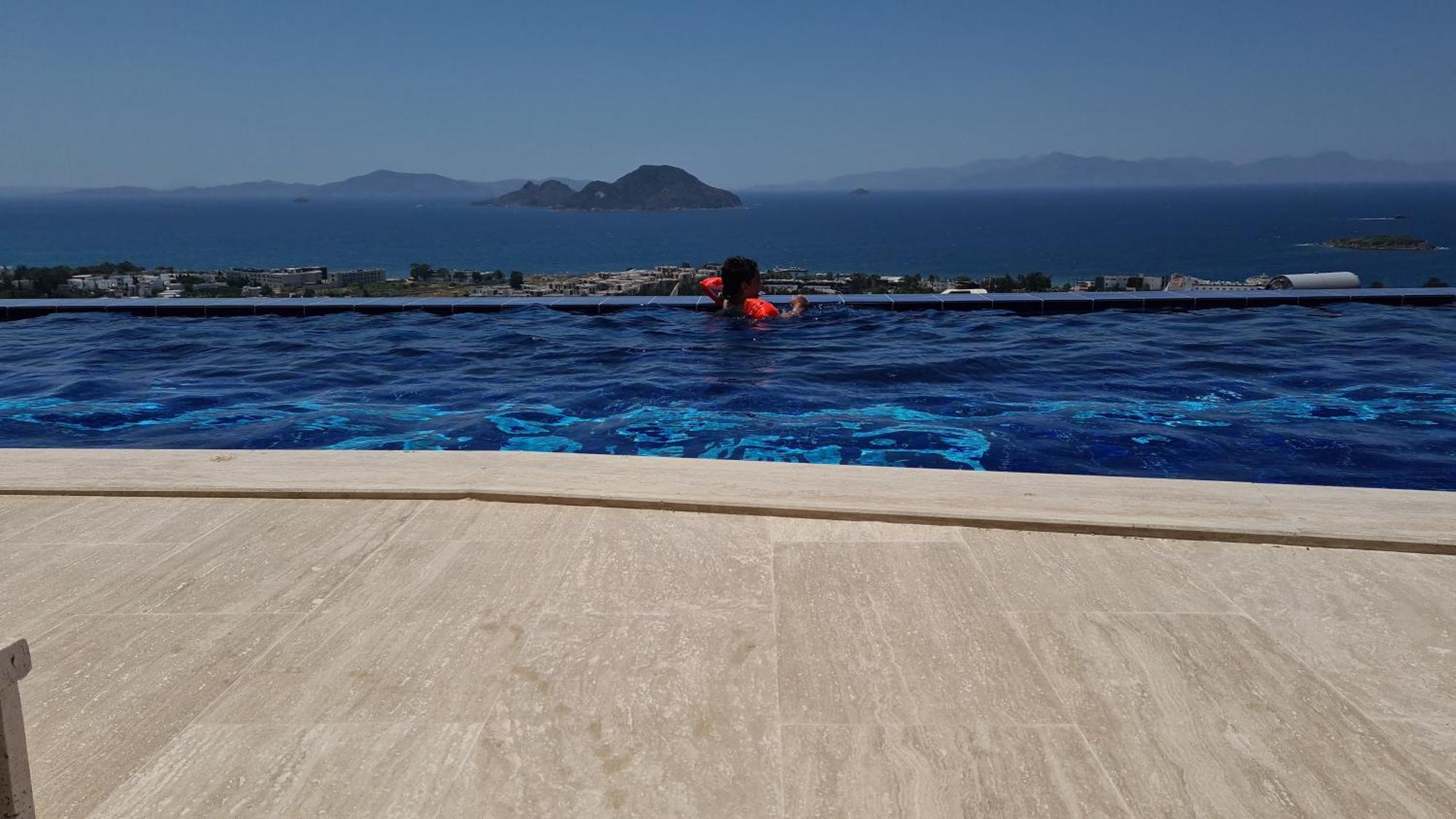 Bodrum Eason Villa & House 350M2 Full Sea View With Private Infinity Pool エクステリア 写真