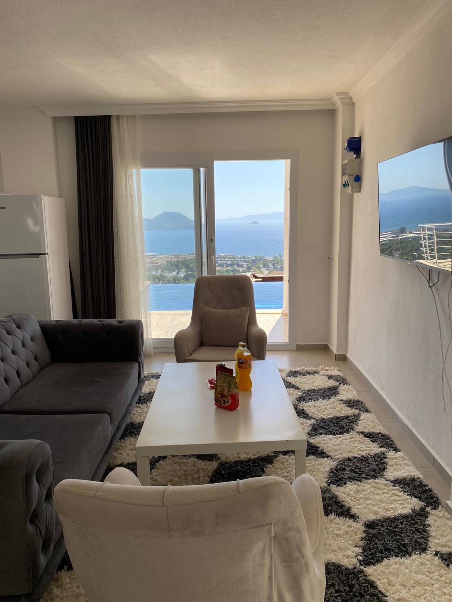 Bodrum Eason Villa & House 350M2 Full Sea View With Private Infinity Pool エクステリア 写真